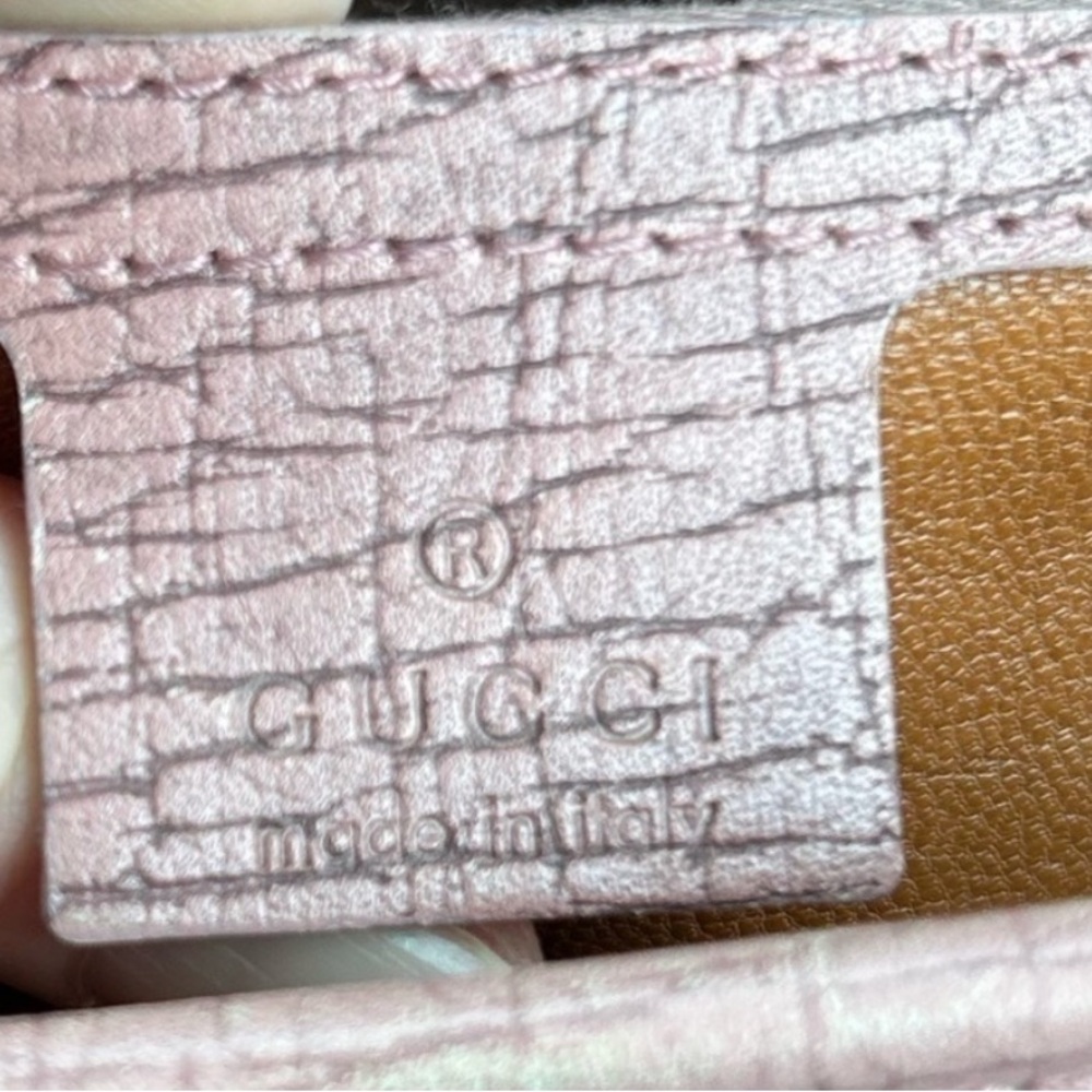 🥳SOLD🥳Gucci💕Bamboo Bullet Bag in Pink - Picture 15 of 17